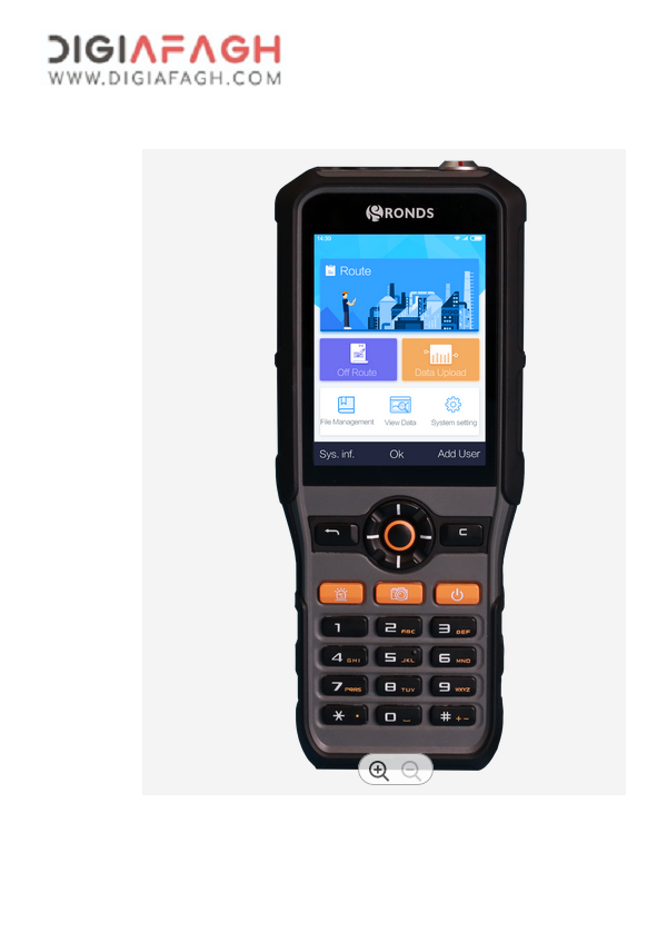 Portable Vibration Meter RH712