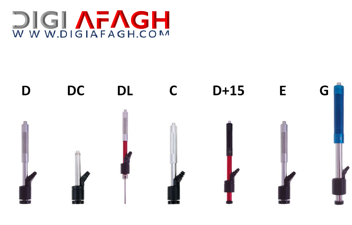 پراب سختی سنج  مدل   DC