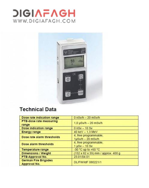 X5C plus - Dose Rate Meters - GRAETZ