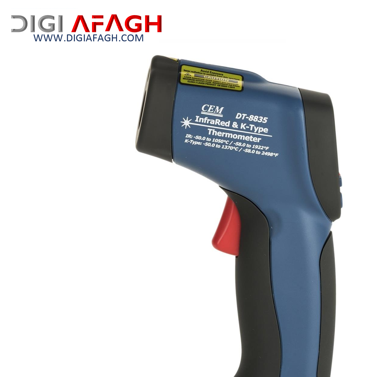 دماسنج لیزری دیجیتال  CEM DT-8835