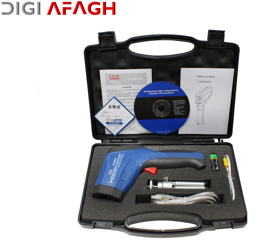 دماسنج دیجیتالی تماسی مدل DT-8868H