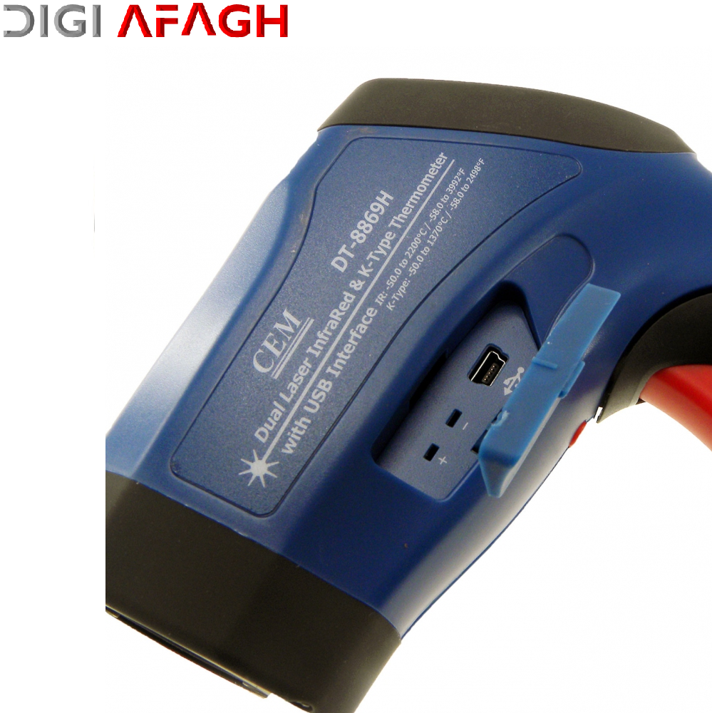 دماسنج لیزری دیجیتال مدل DT-8869H