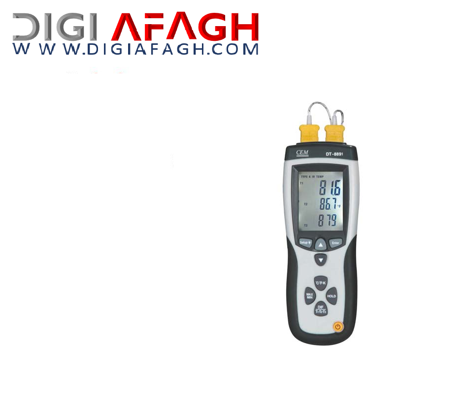 دماسنج دیجیتال تماسی CEM مدل DT-8891E