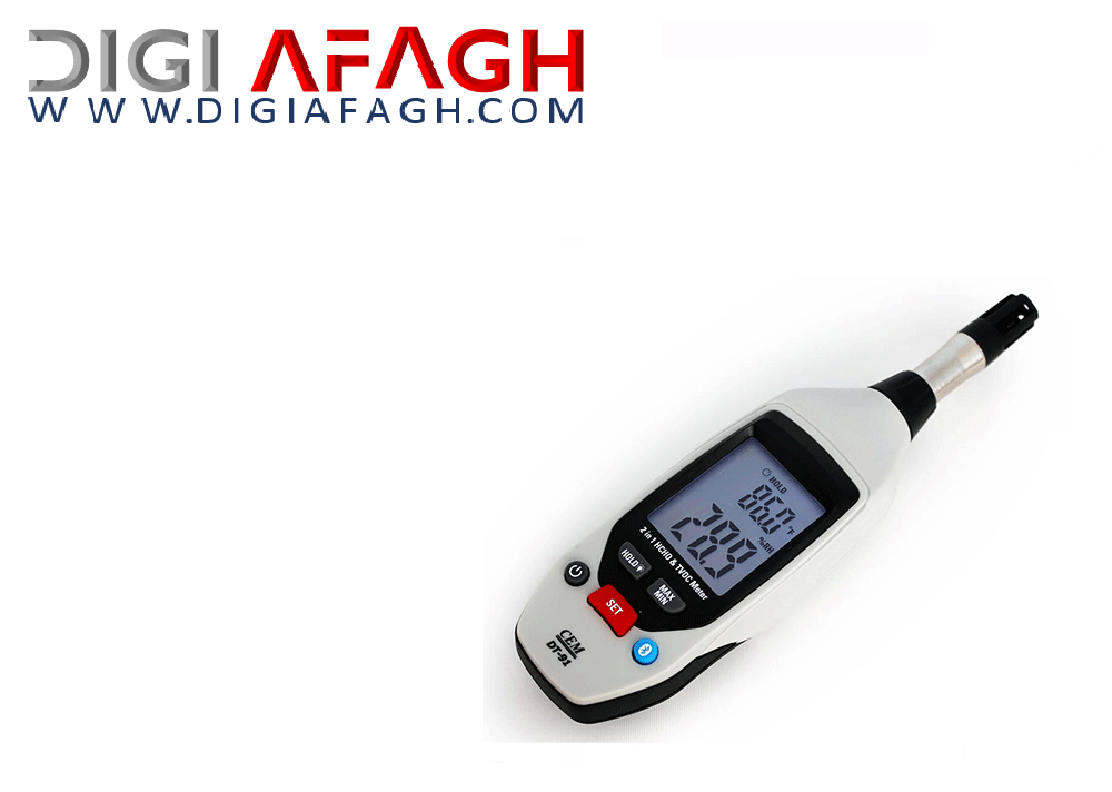 دستگاه رطوبت سنج و دماسنج مدل DT-91