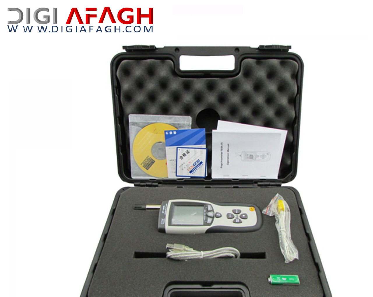 دستگاه رطوبت سنج دماسنج چند منظوره CEM DT-8896