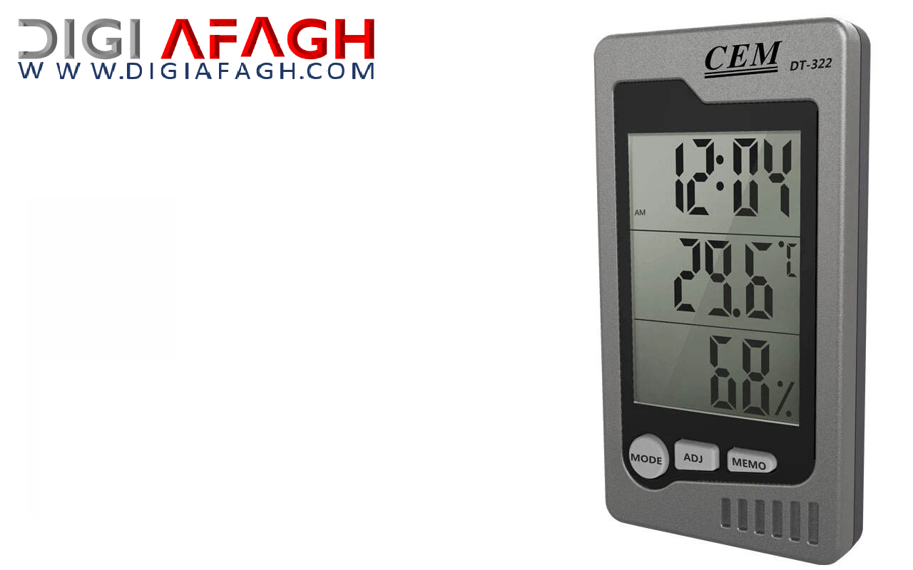 دستگاه رطوبت سنج و دماسنج CEM DT-322