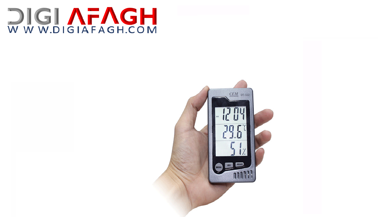 دستگاه رطوبت سنج و دماسنج CEM DT-322