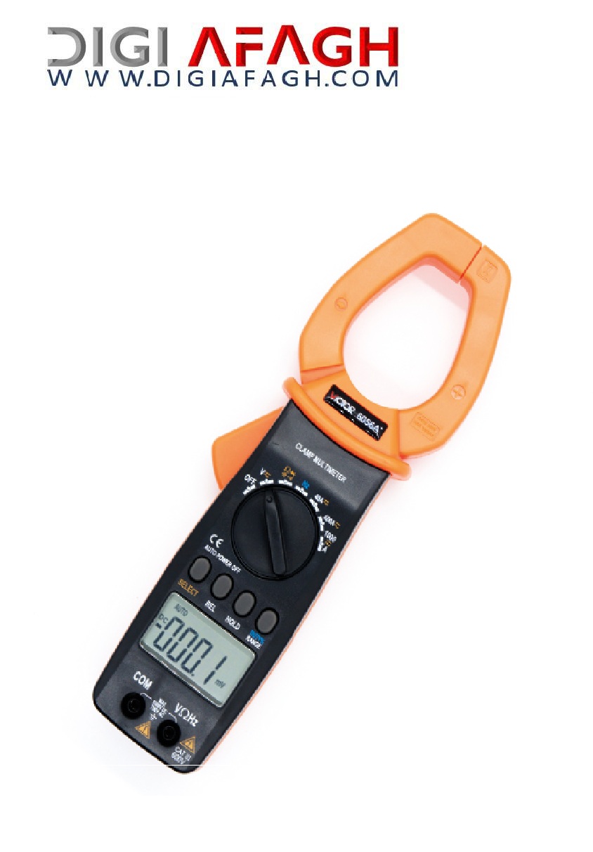 میلی کلمپ آمپرمتر (نشت یاب جریان AC)   DL-6054