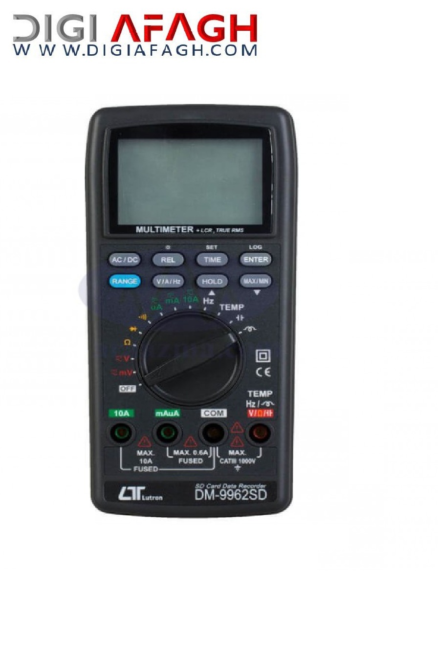 مولتی متر و LCR متر دارای کارت حافظه DM-9962SD