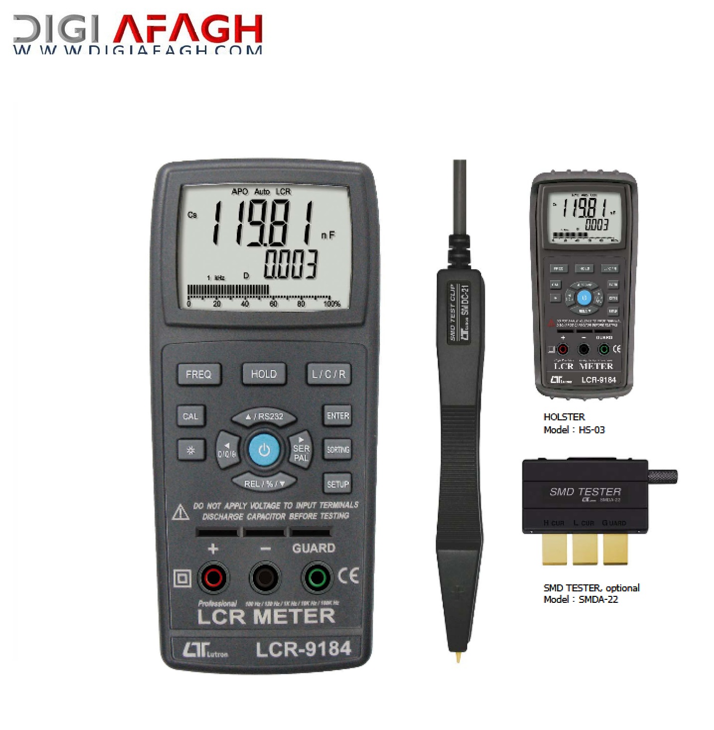 پراب SMD (LCR-9184) SMDC-22