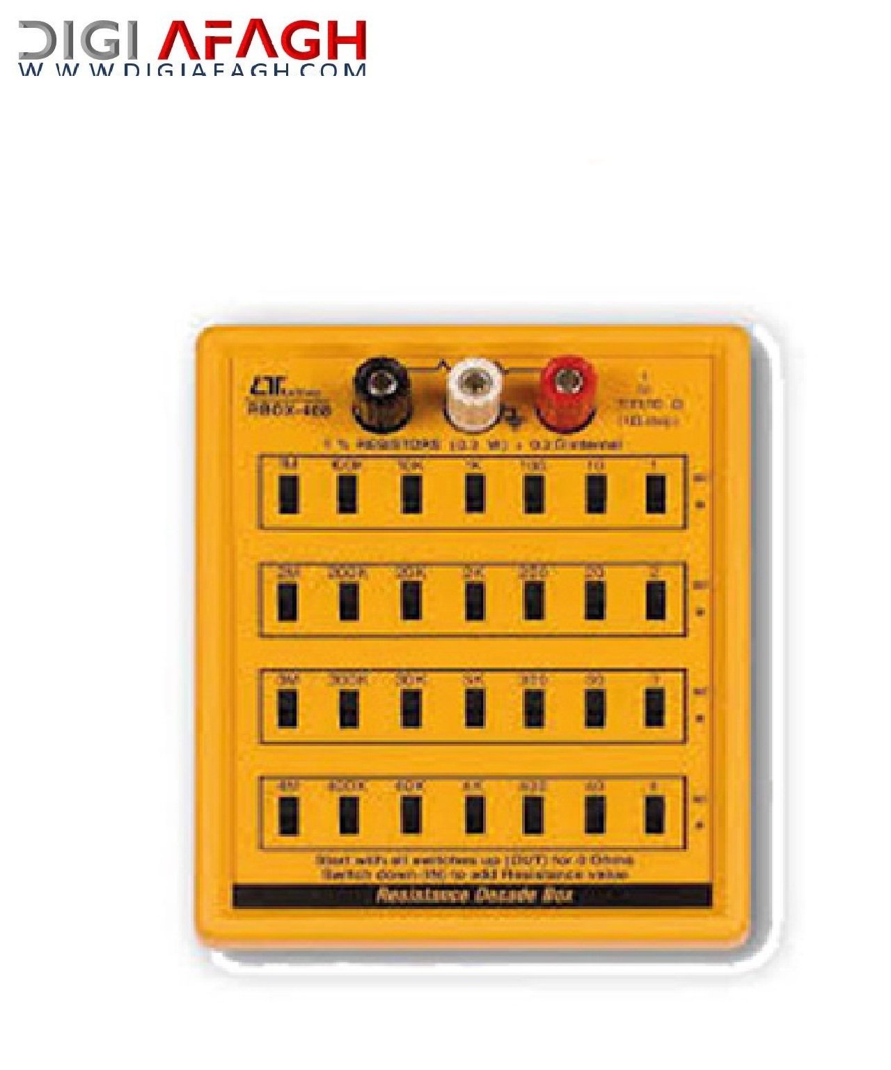 جعبه مقاومت RBOX-408