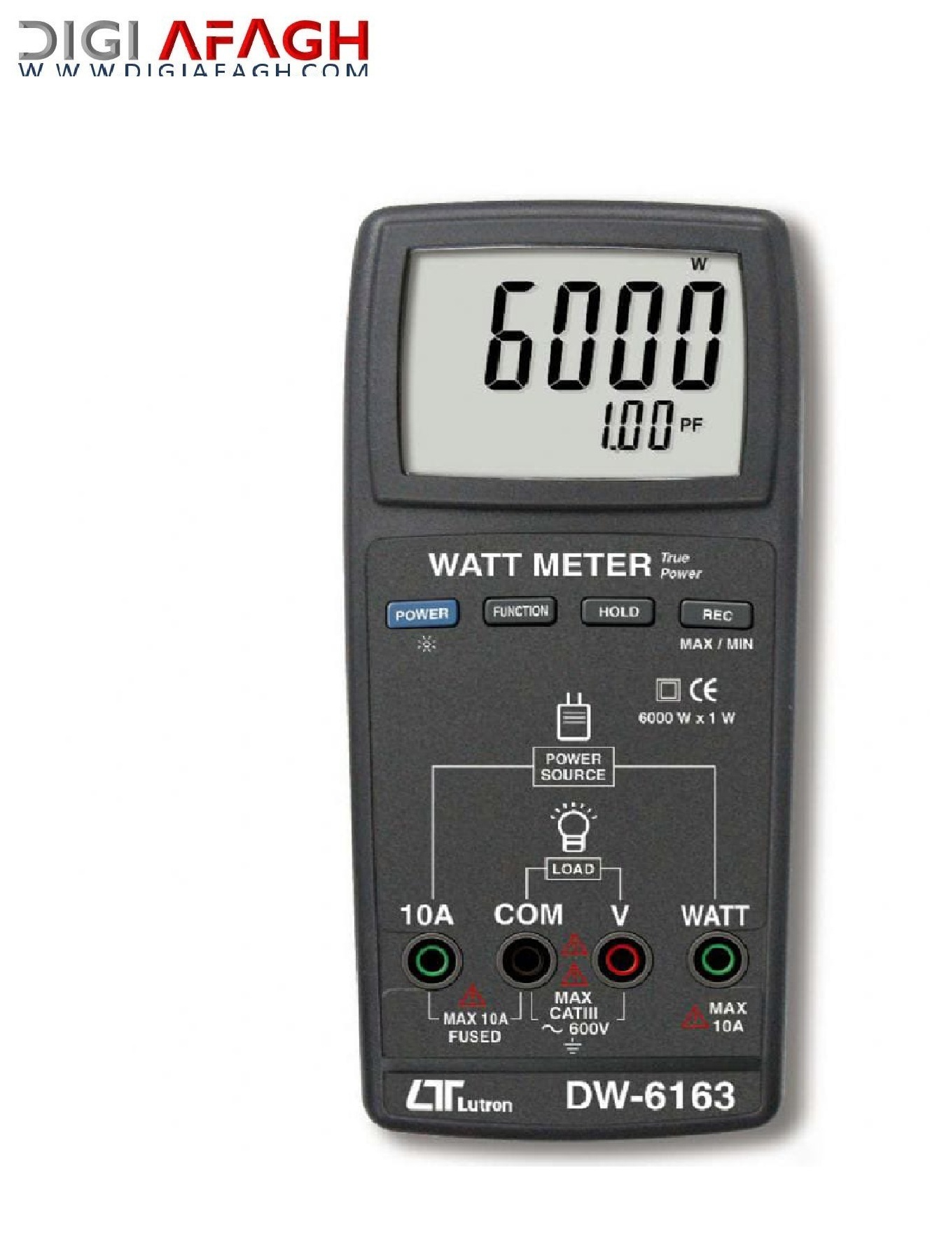 وات متر True RMS DW-6163