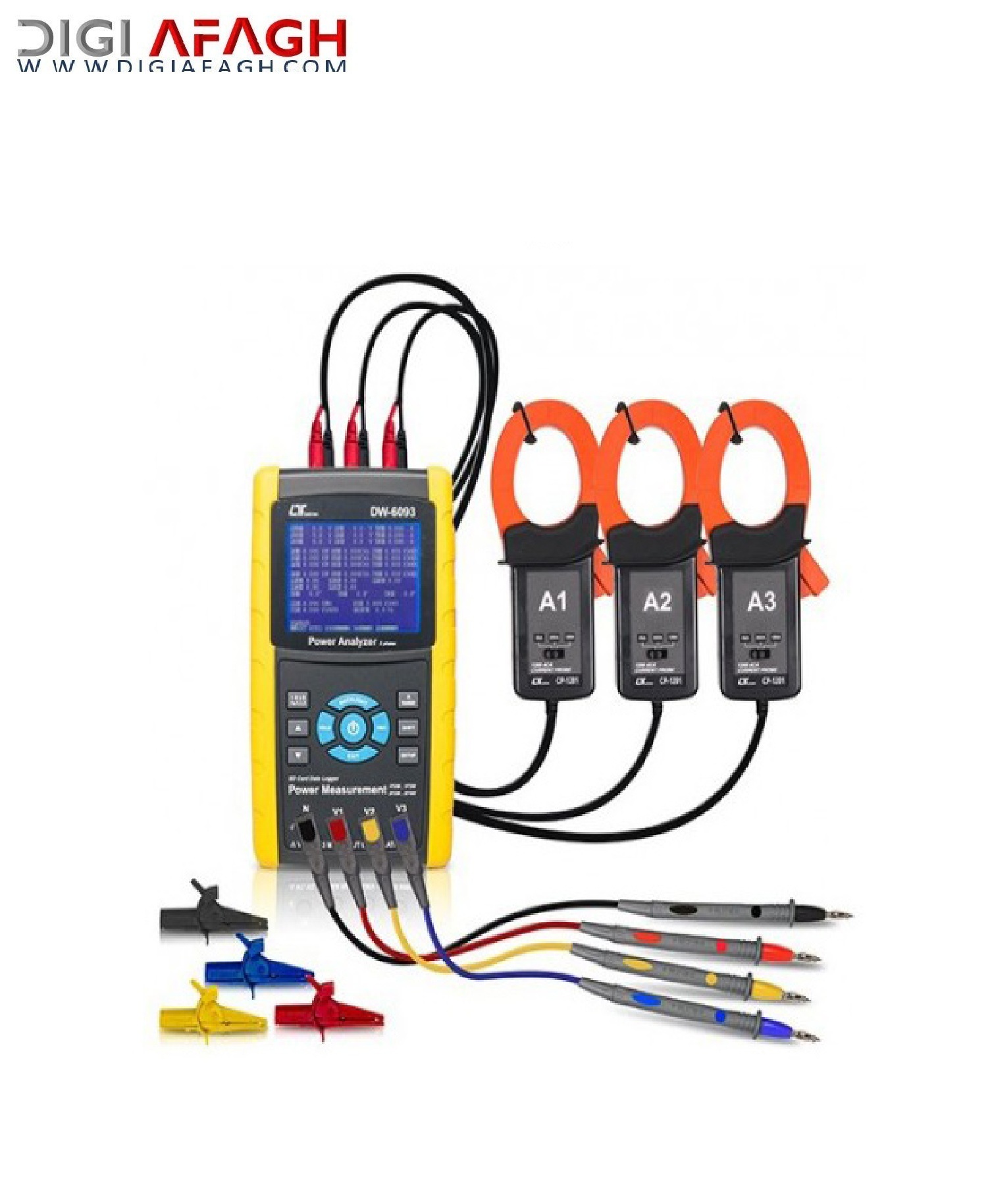 پاور آنالایزر تکفاز و سه فاز DW-6093
