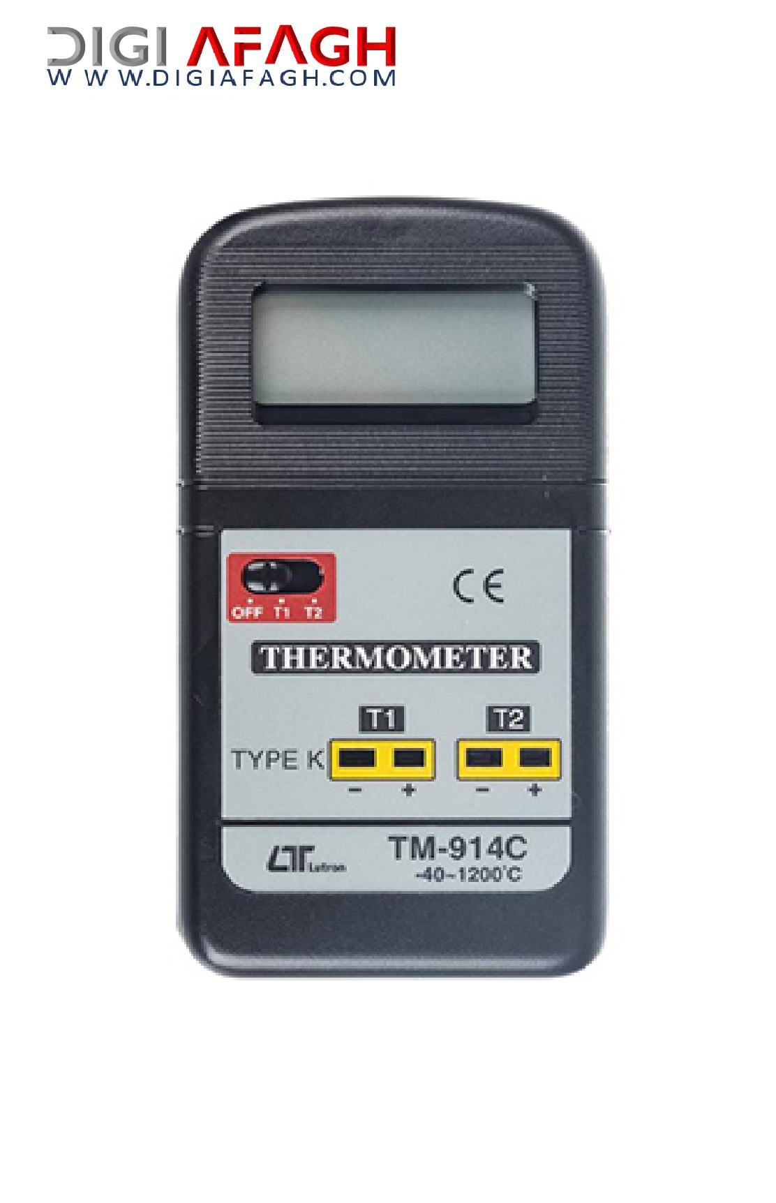 ترمومتر دو کاناله TM-914C