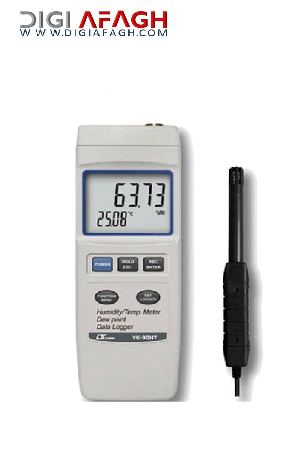 رطوبت سنج دیتالاگر YK-90HT