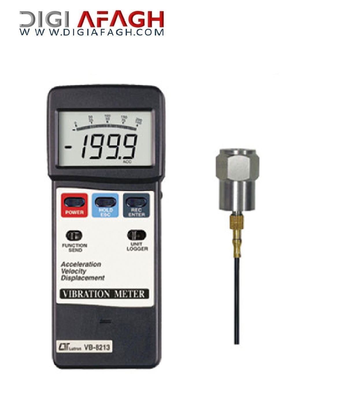 لرزش سنج/دیتالاگردار VB-8213