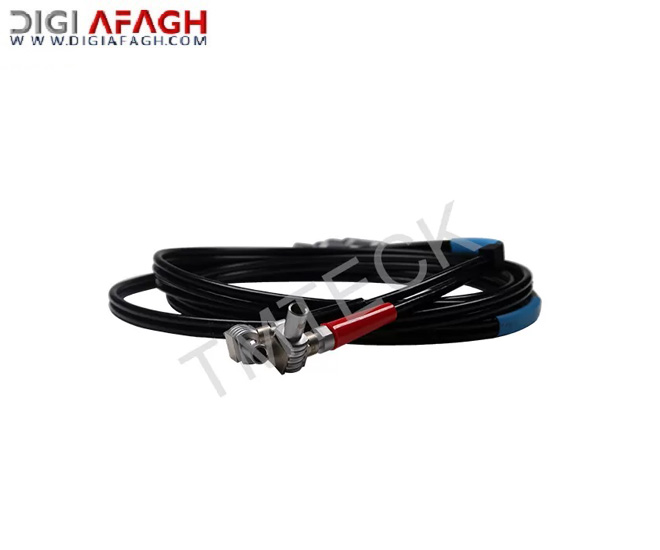 کابل تشخیص عیب اولتراسونیک مشکی دوگانه RG-174 با 1.5 متر 1.8 متر و 2 متر طول