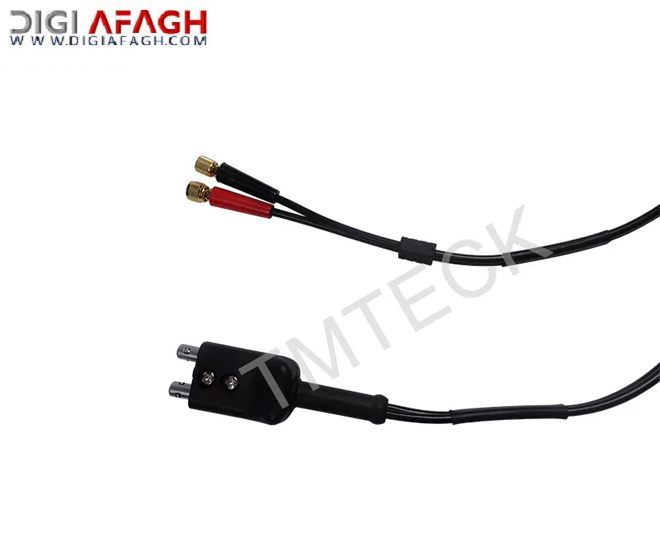 کابل  دو ذوج پراب  التراسونیک Krautkramer DA235 Dual LEMO 00 (دو شاخه)