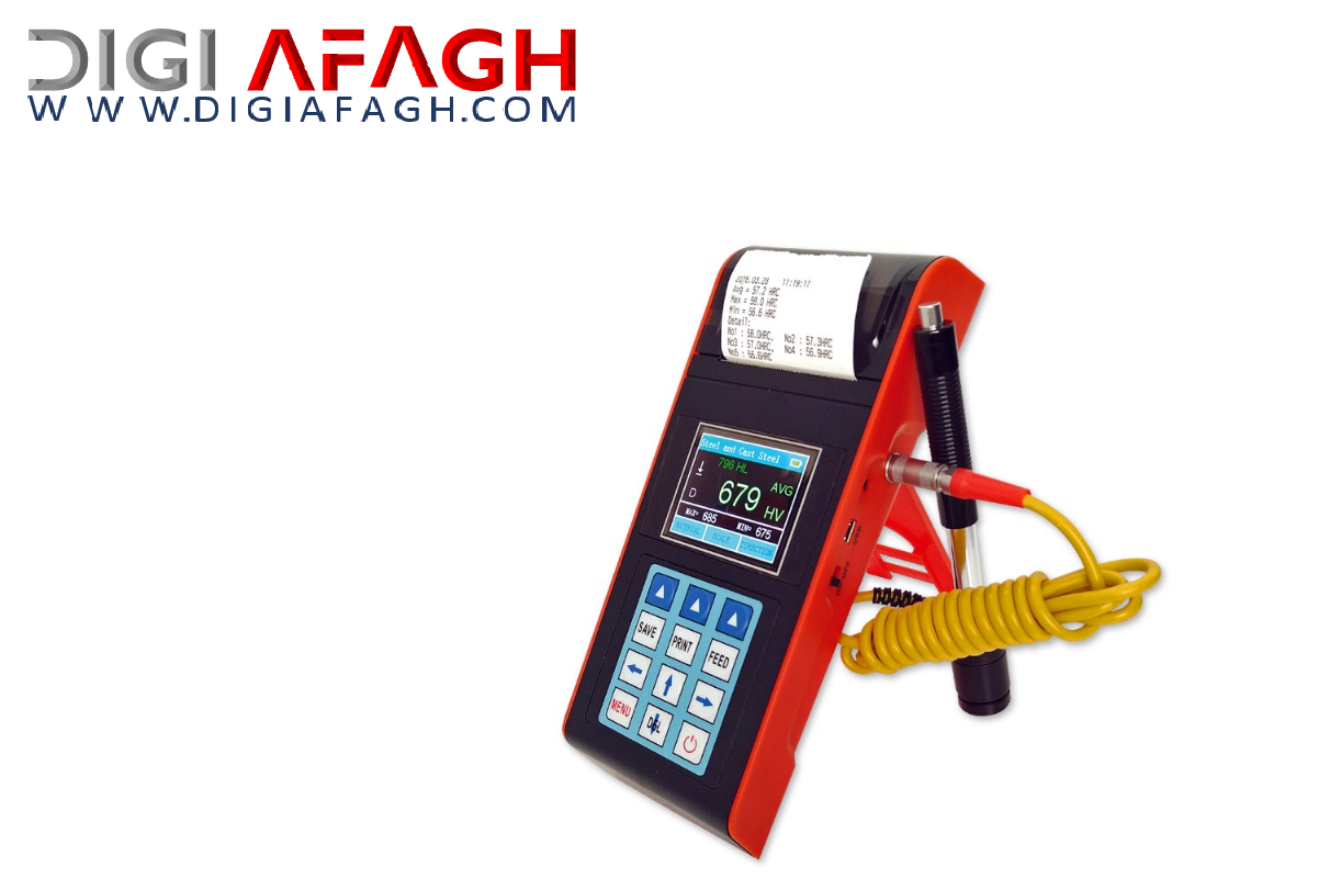 دستگاه سختی سنج پرتابل مدل HM500 پرینتر سرخود
