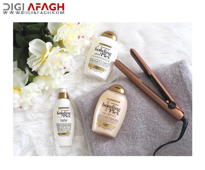 کرم موی مدل Bonding Plex حجم 177 میل مخصوص موهای رنگ شده، دکلره شده و آسیب دیده محصول اوجی ایکس (OGX)