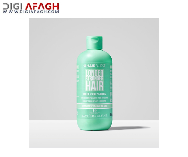 نرم کننده پسته ای ضد چربی، اسکالپ و شوره حجم 350ml ضد ریزش، پاکسازی کف سر و بازسازی مو محصول هیربرست Hairburst