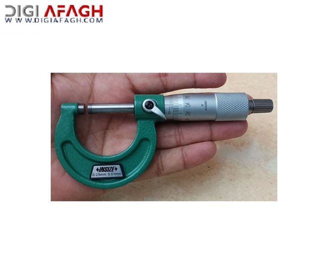 میکرومتر 25-0 میلی متر خارج سنج مدل 3203-25A محصول اینسایز