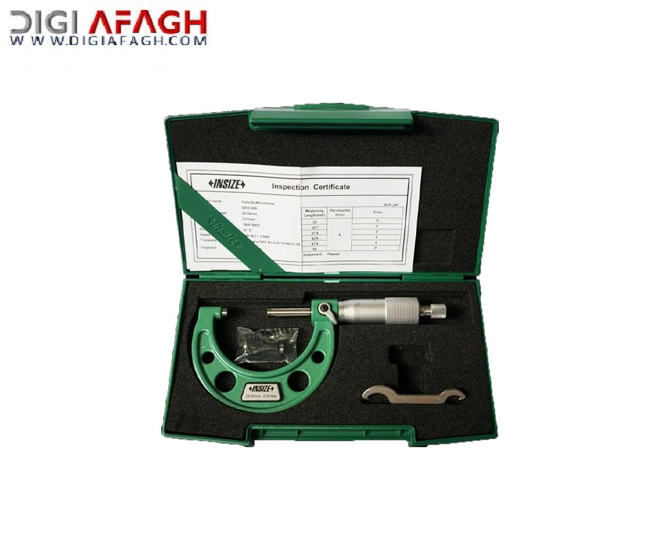 میکرومتر 50-25 میلی متر خارج سنج مدل 50-3203 محصول اینسایز