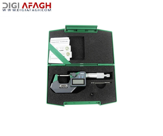 میکرومتر دیجیتال خارج سنج 25-0 میلی متر مدل 3108-25A محصول اینسایز