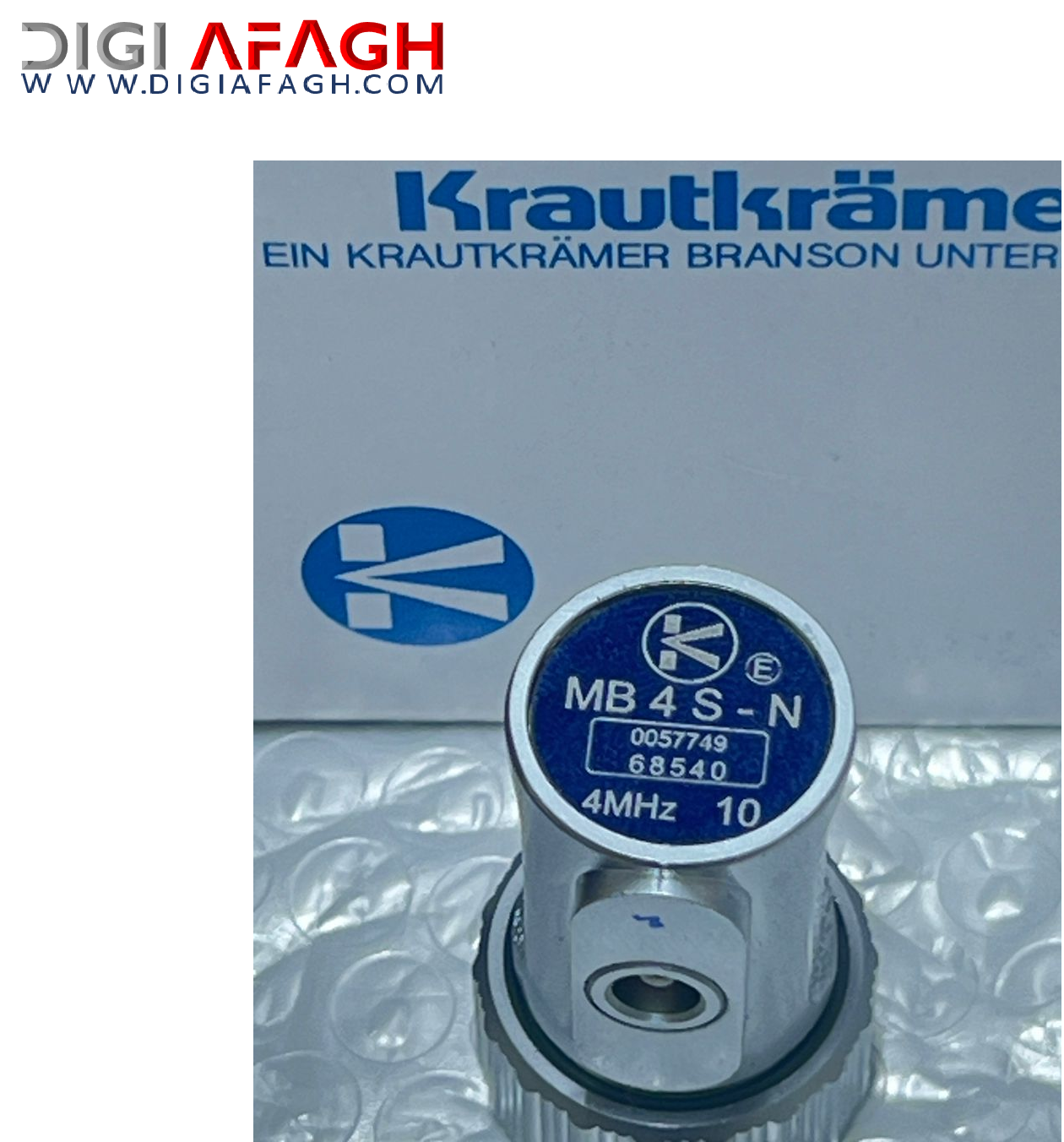 پراب نرمال مـدل MB4S-N قطر 10 فرکانس 4 مگاهرتز محصول  کرات کرامر